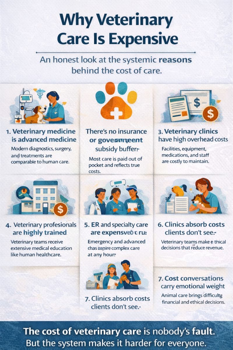 Why Veterinary Medicine Is So Expensive (and Why That’s Not the Same as&nbsp;“Overpriced”)