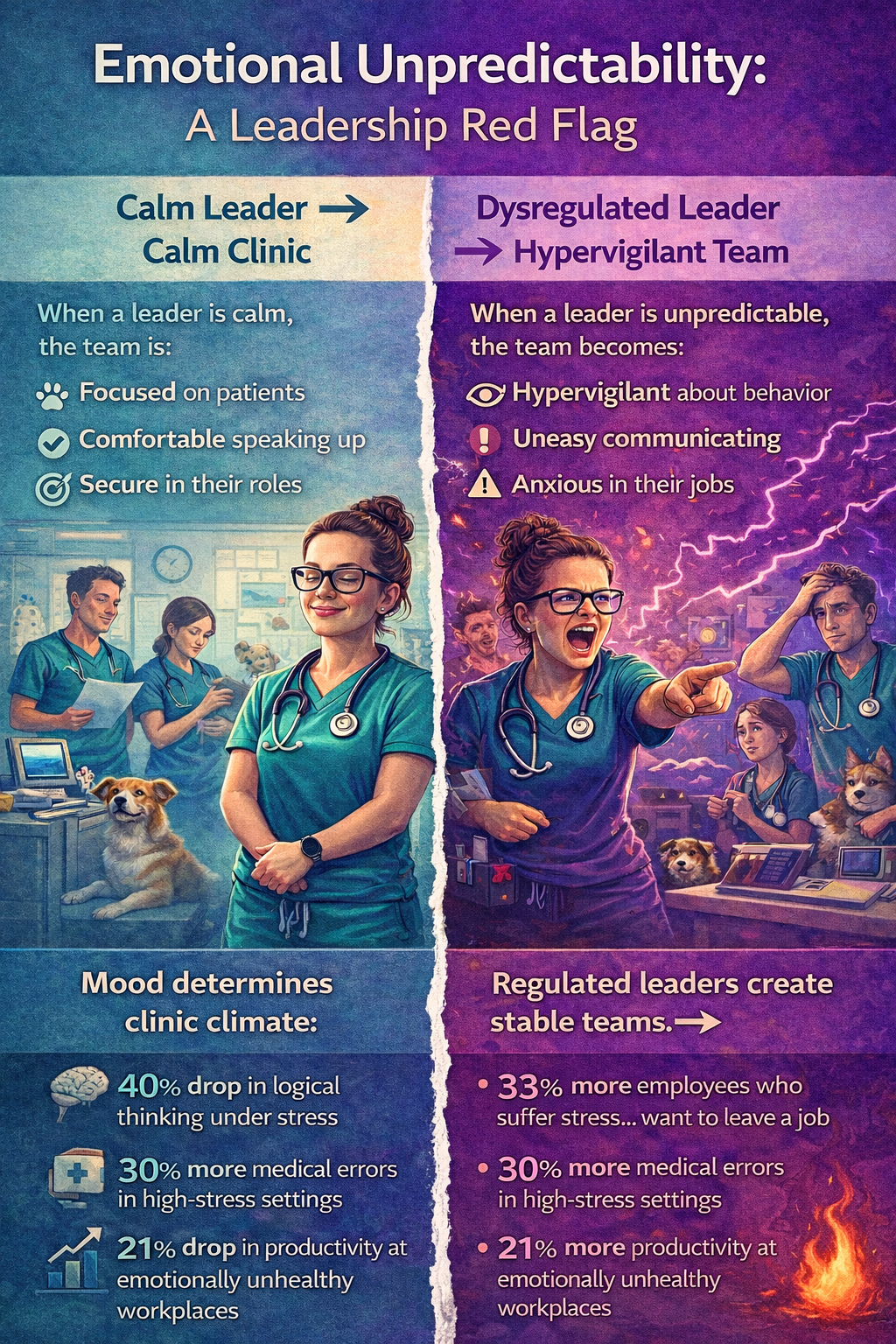 Emotional Unpredictability: The Leadership Red Flag No One Talks About